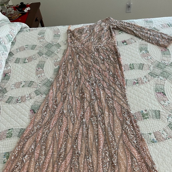 Elegant dress pink Mac Duggal